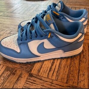 Light blue nike dunks